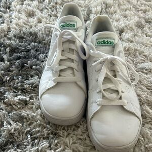 ADIDAS  STAN SMITH WHITE & GREEN SNEAKERS
